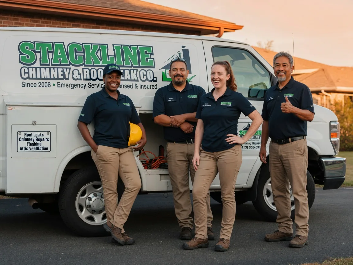 Chimney flashing repair company in Sturtevant, WI